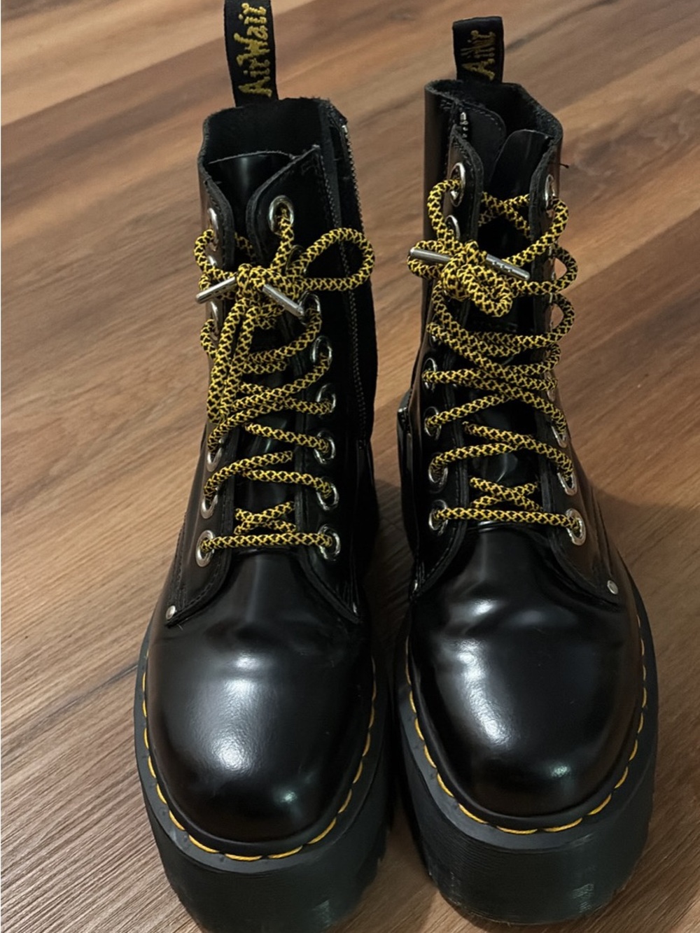 Dr. Martens black Jadon Max Platform boot